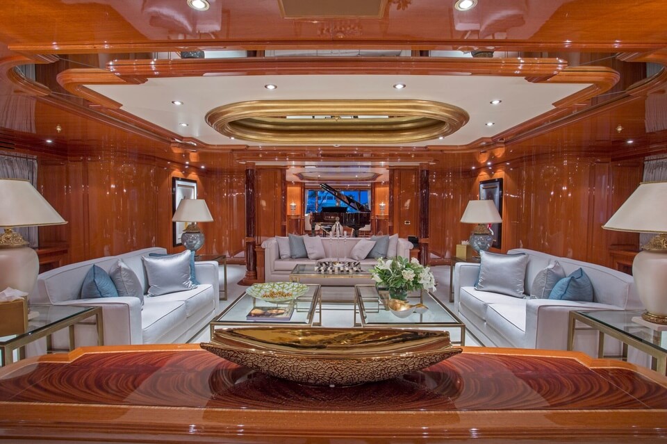 65 foot yacht interior